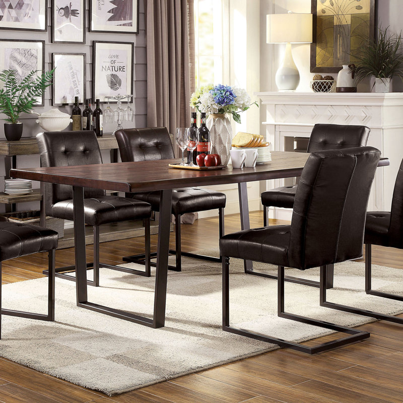 Millwood Pines Antone UShape Dining Set Wayfair